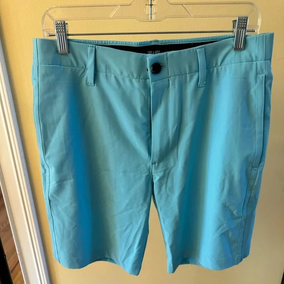 Pins & Aces 7.5in Men’s Performance Golf Shorts in Sky Blue : 34 - Picture 2 of 4